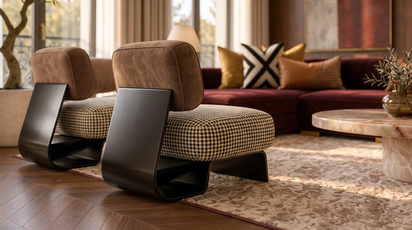 Lounge chairs in the Amaira salon