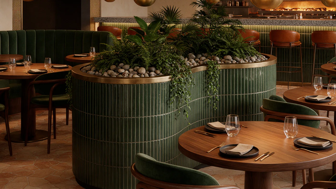 The garden at Saloma, Miami